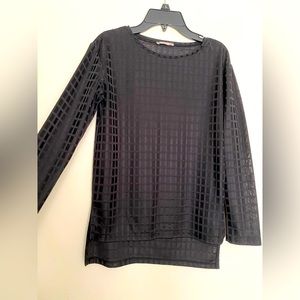 Long sleeve black top from Orsay size XS